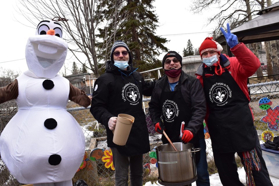 "Maple taffy specialists" at the Sugar Shack at last year's FrancoFUN Winter Festival.