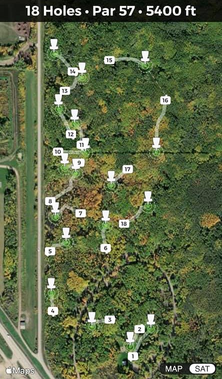 Charlie Lake Disc golf course