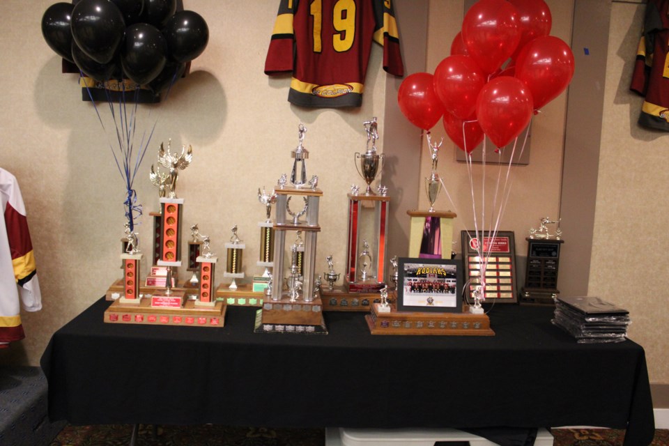 Nine individual team awards were handed out during the Kodiaks' annual  awards banquet and fundraising auction Mar. 12, 2022. | Dave Lueneberg
