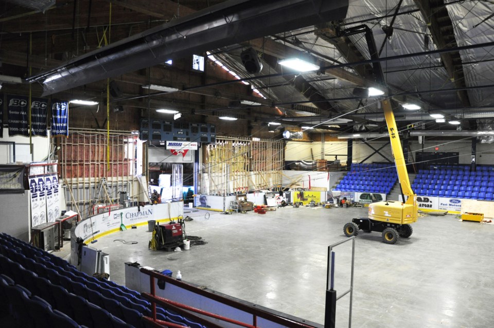 NorthPeaceArena-Eastwall