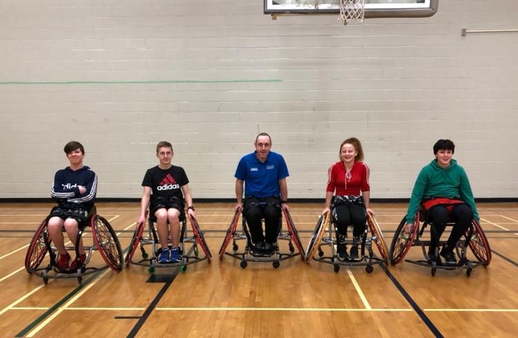 Winter Games wheelchair basketball