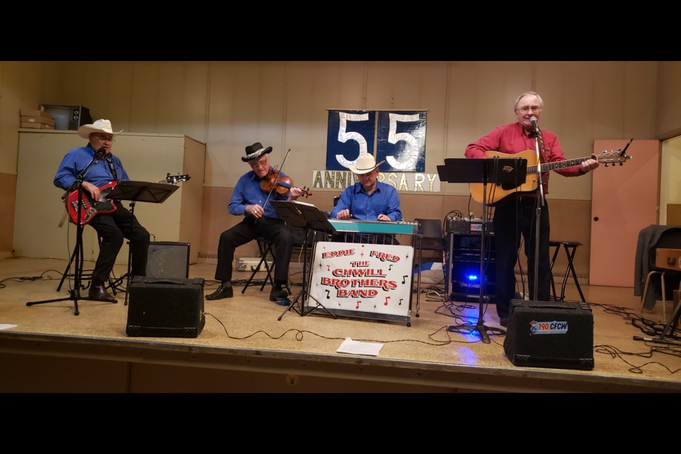 The Chwill Brothers Band play traditional country and old-time music. Photo submitted.
