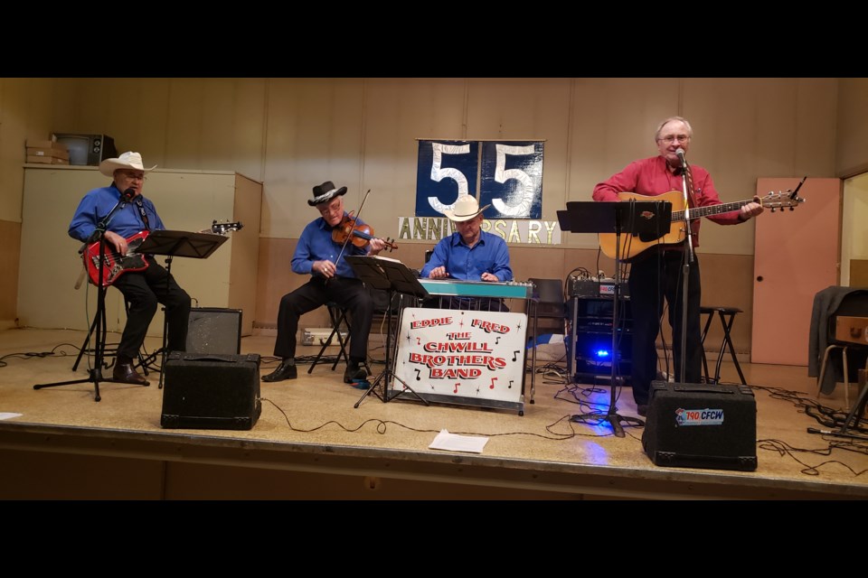 The Chwill Brothers Band play traditional country and old-time music. Photo submitted.
