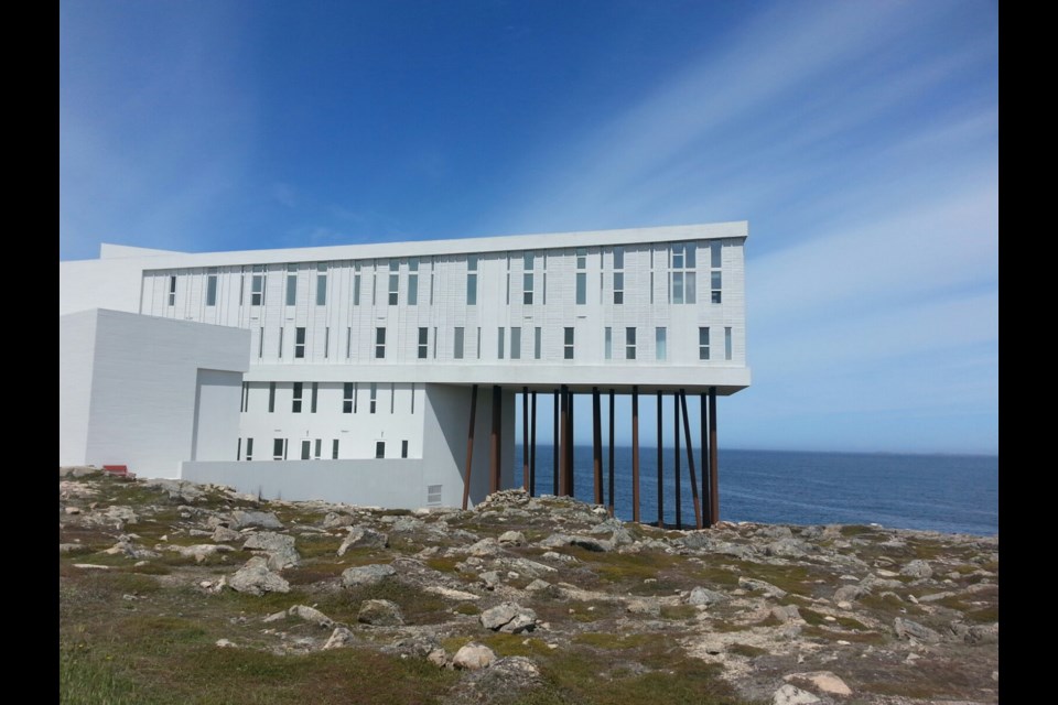The Fogo Island Inn, a curiosity on stilts, has been a beacon for artists, visitors and locals in re-invigorating life on this bit of far away from far away. Photo: Lucy Haines
