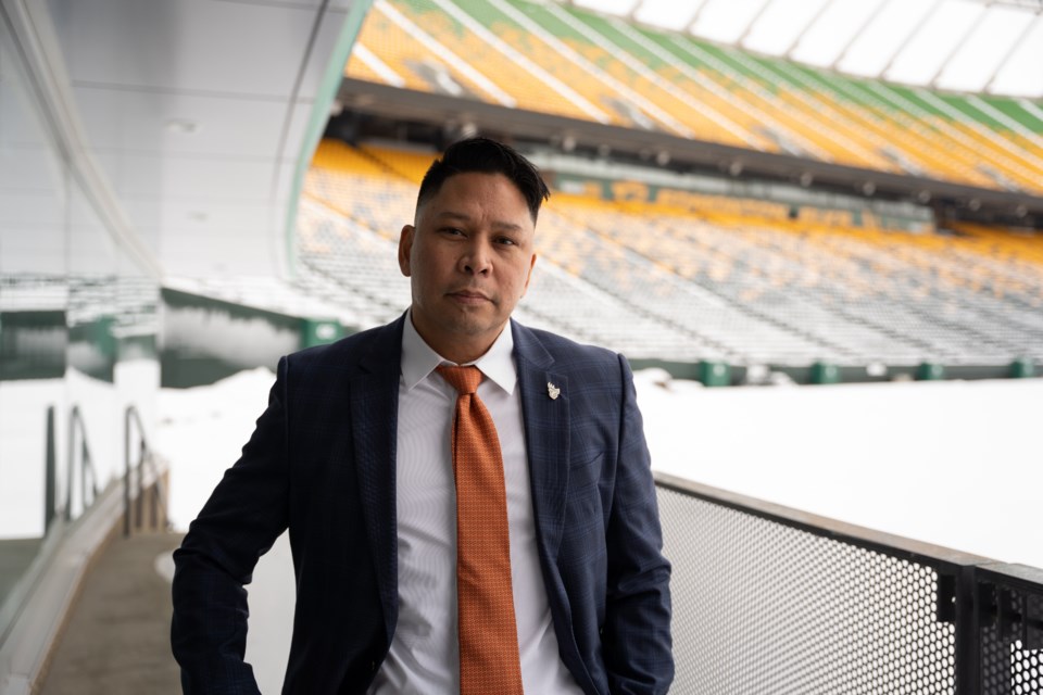 Edmonton Elks president and CEO Victor Cui first became a local football fan while attending games in the Knothole Gang at Commonwealth Stadium. Photo supplied 