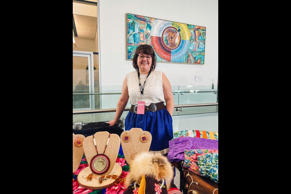 Frances Whitford started her Beadwork & Bannock business to celebrate and share her Métis roots. Photo supplied.