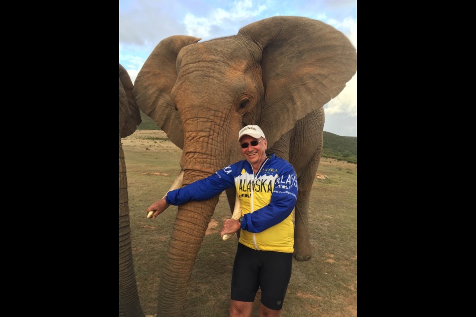 Where hasn't this Edmontonian's adventures taken him? Photo submitted.