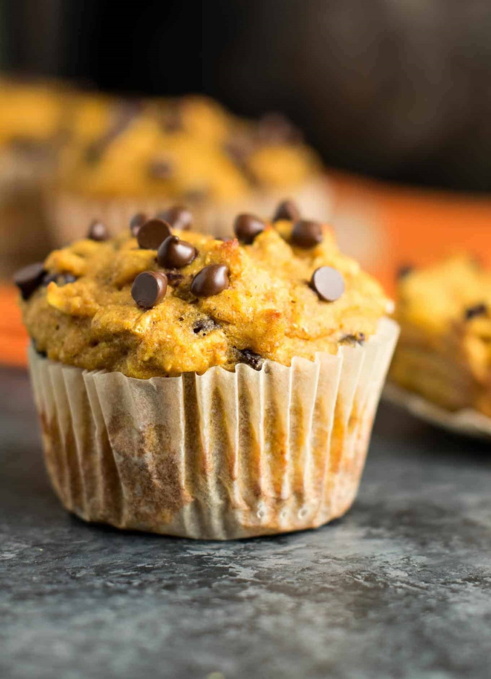 healthy pumpkin muffins