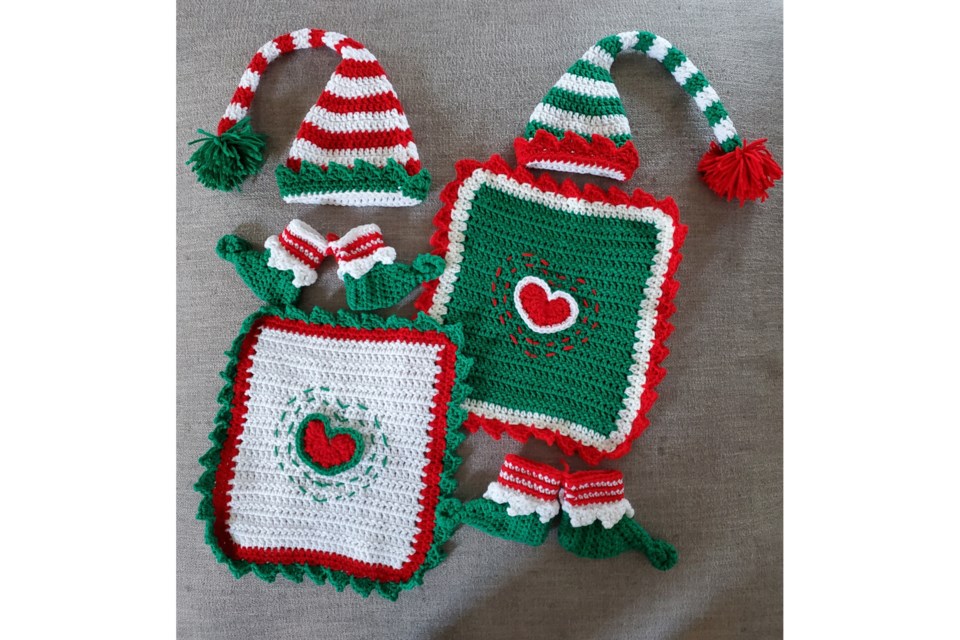 Misericordia hospital nurses are asking Albertans to help them crochet Whoville-themed outfits for babies in the neonatal intensive care unit. All sets have to be in by Dec. 10, so they can be quarantined for two weeks and be ready for Christmas delivery. SUPPLIED PHOTO