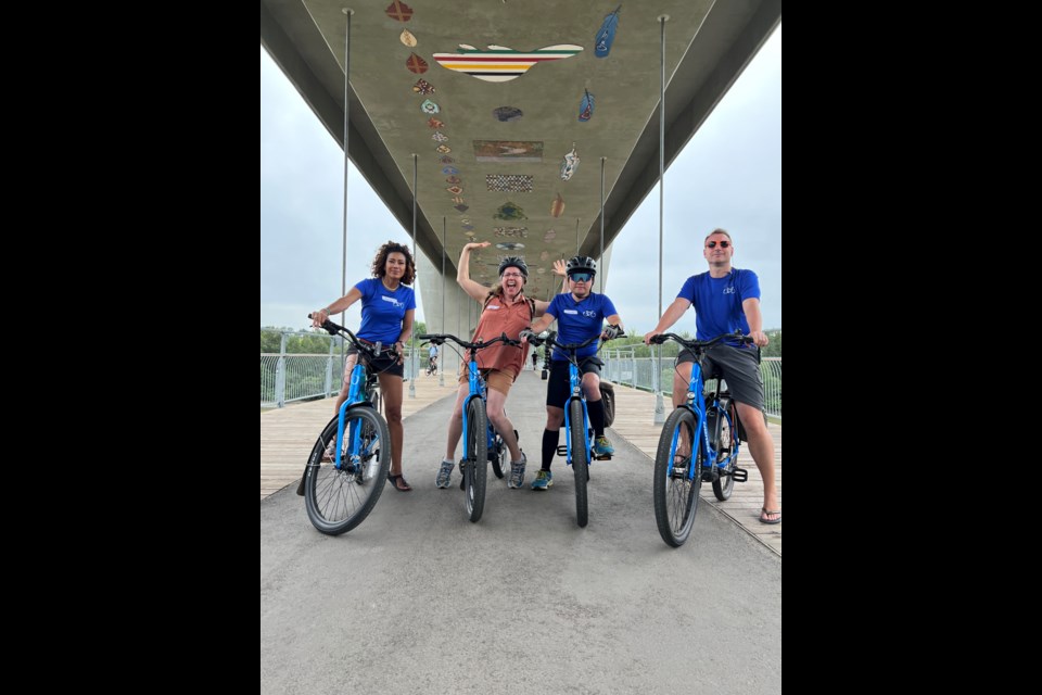 The Edmonton Food Bike Tour is an awesome way to see the city from a different perspective, food included! Photos supplied.