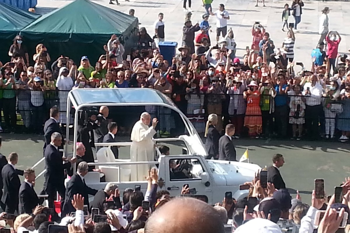 In communion with the Pope: Thoughts on being part of the Papal Mass at Commonwealth