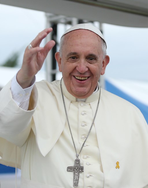 PopeFrancis-smiling-Photo-Wikicommons-Korea.net_