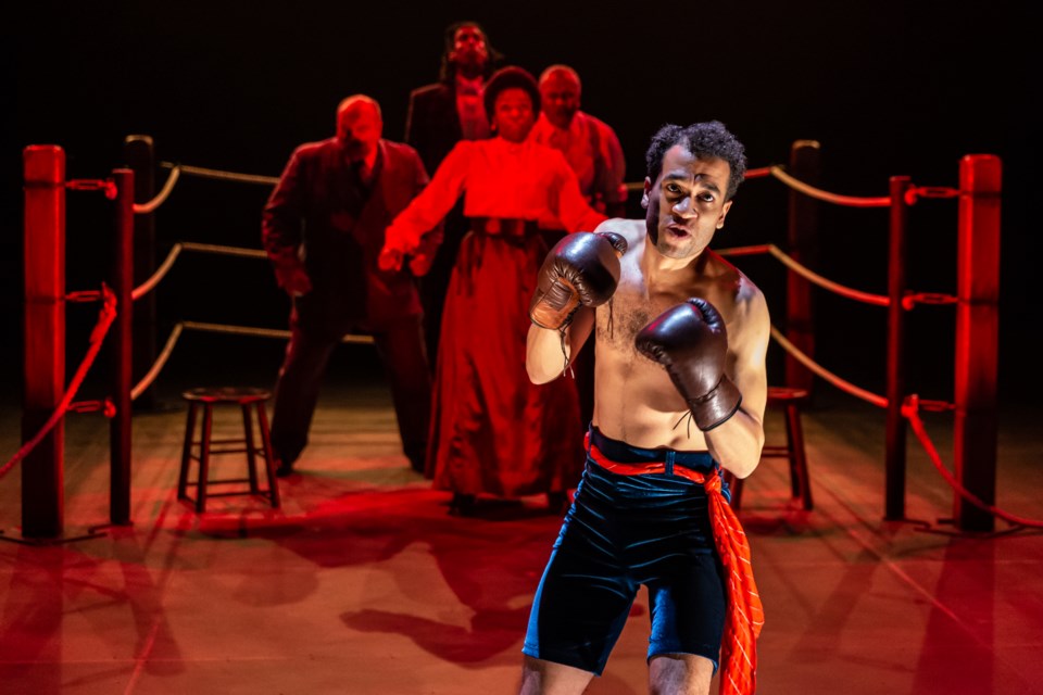 The cast of The Royale, 2023 Citadel Theatre. Photos by Nanc Price