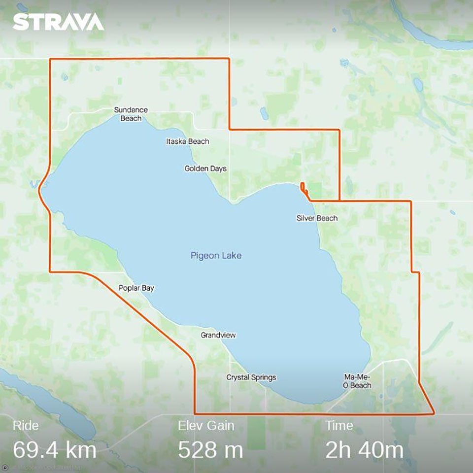 Strava map