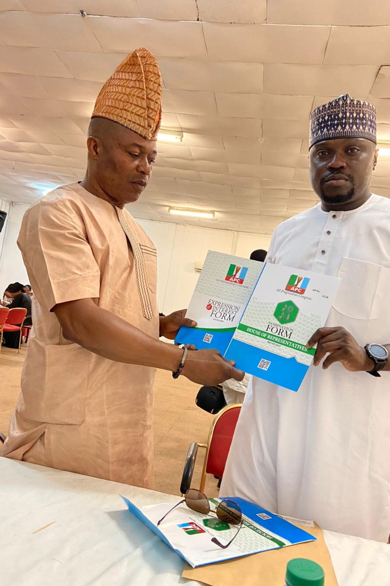 ALIMOSHO 2023 Kaokab joins APC House of Representatives aspirants that