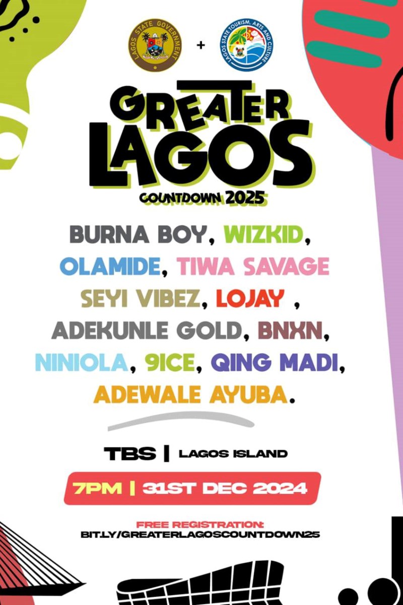 LASG announces Greater Lagos Countdown 2025