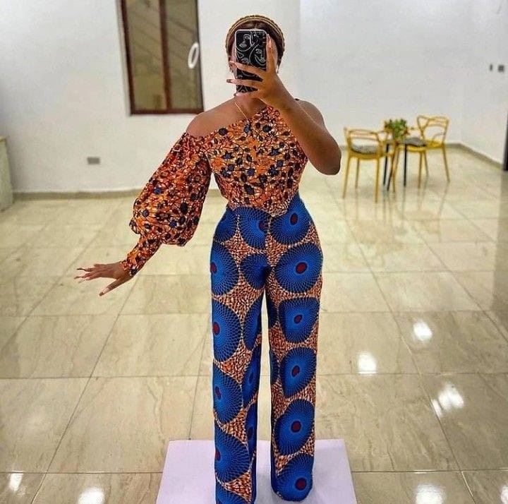 Ankara trouser style for on sale ladies