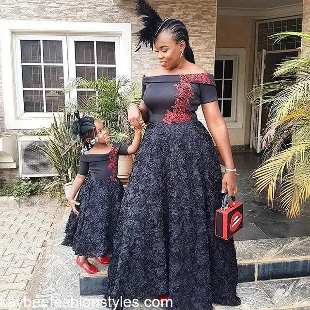 BONDING OVER FASHION: Flawless mother-daughter lace outfits for