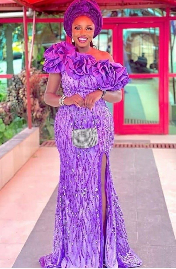 Purple hotsell lace styles