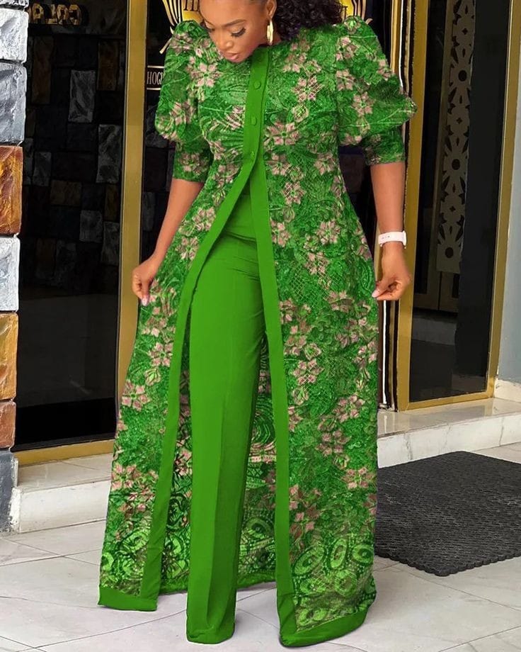 Latest Ankara Kimono Jacket Styles: Looking Classy - Kayla's