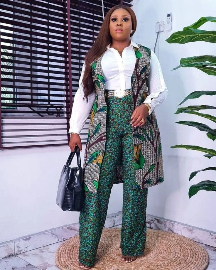 Latest clearance ankara kimono
