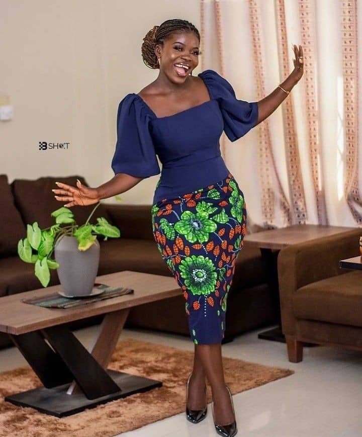 Ankara online office gowns