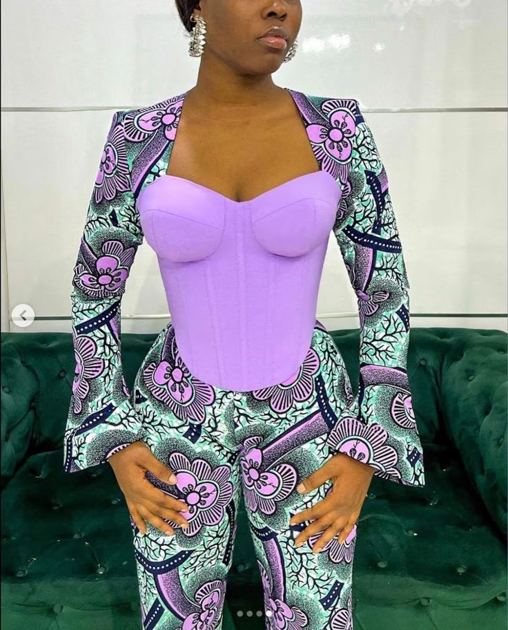 Unleash your style with Ankara corset styles that make a statement 