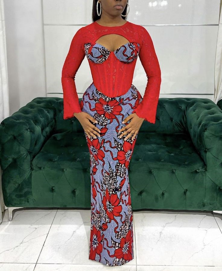 Unleash your style with Ankara corset styles that make a statement