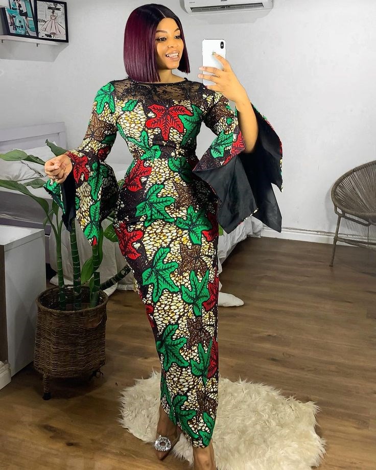Latest ankara gown design top