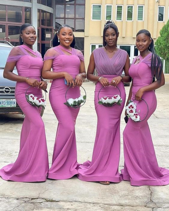 Unveiling modest bridesmaid dresses that radiate elegance, grace ...