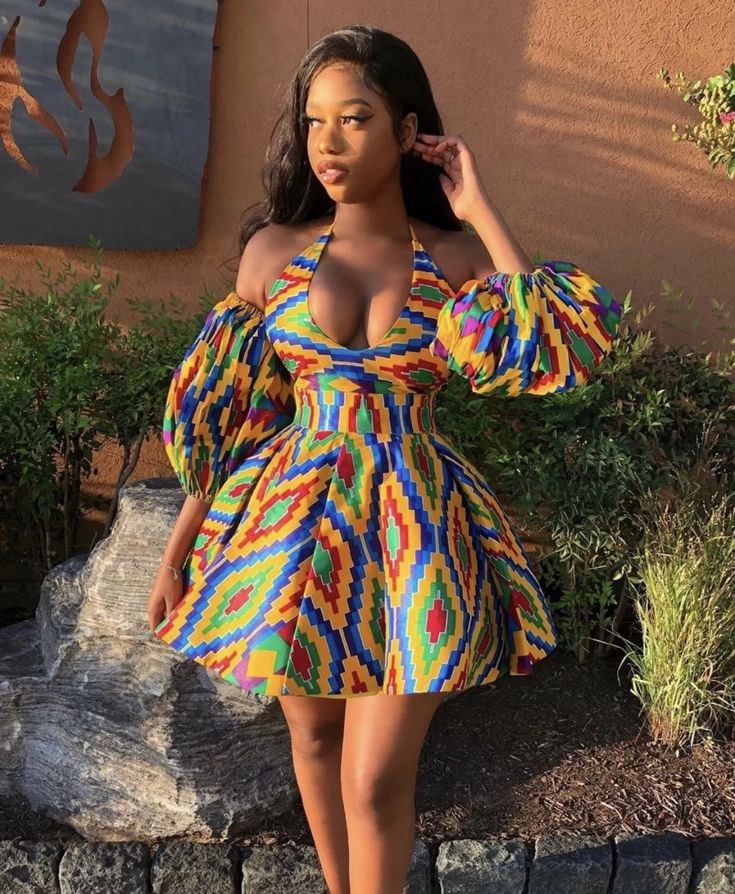 Beautiful ankara short gowns sales