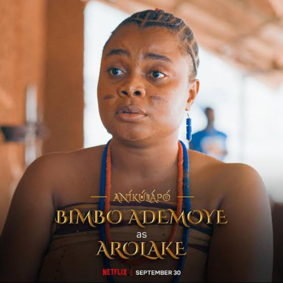 ANIKULAPO Bimbo Ademoye's breast is not real Crew Member reveals