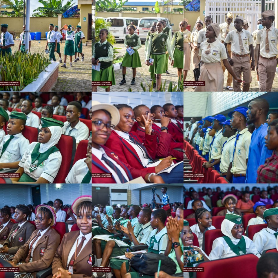 Colourful pictures from the Alimosho Tomorrow Leaders Conference