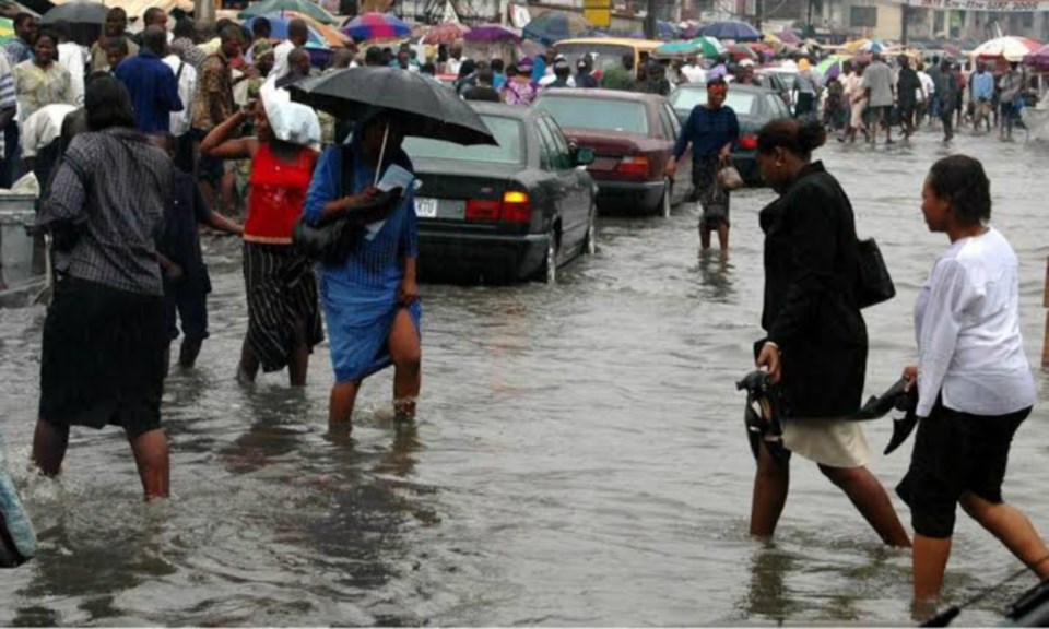 Heavy downpour in Lagos 