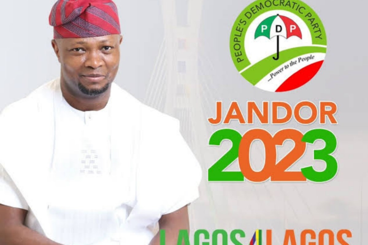 Lagos PDP Guber candidate, Jandor commiserates with victims of VI building  collapse - AlimoshoToday.com