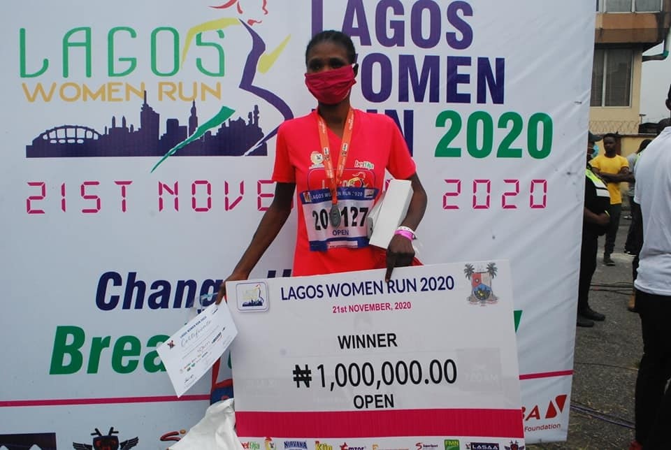 Lagos women run