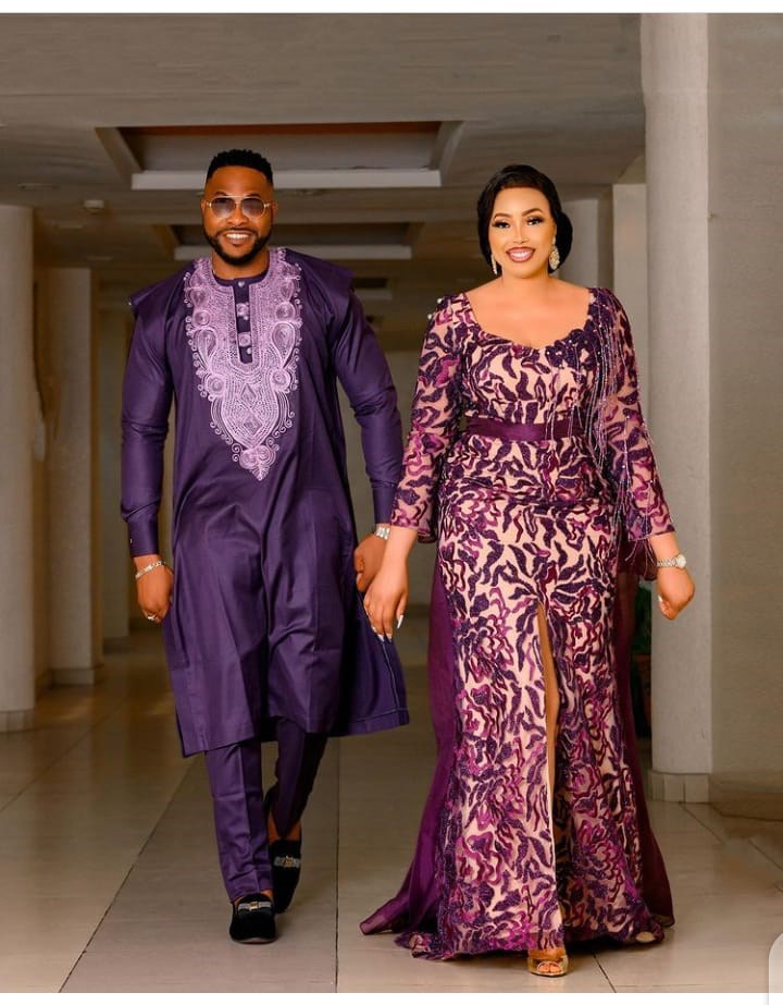 Couple sales native attire