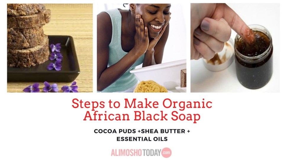 Organic Black Soap