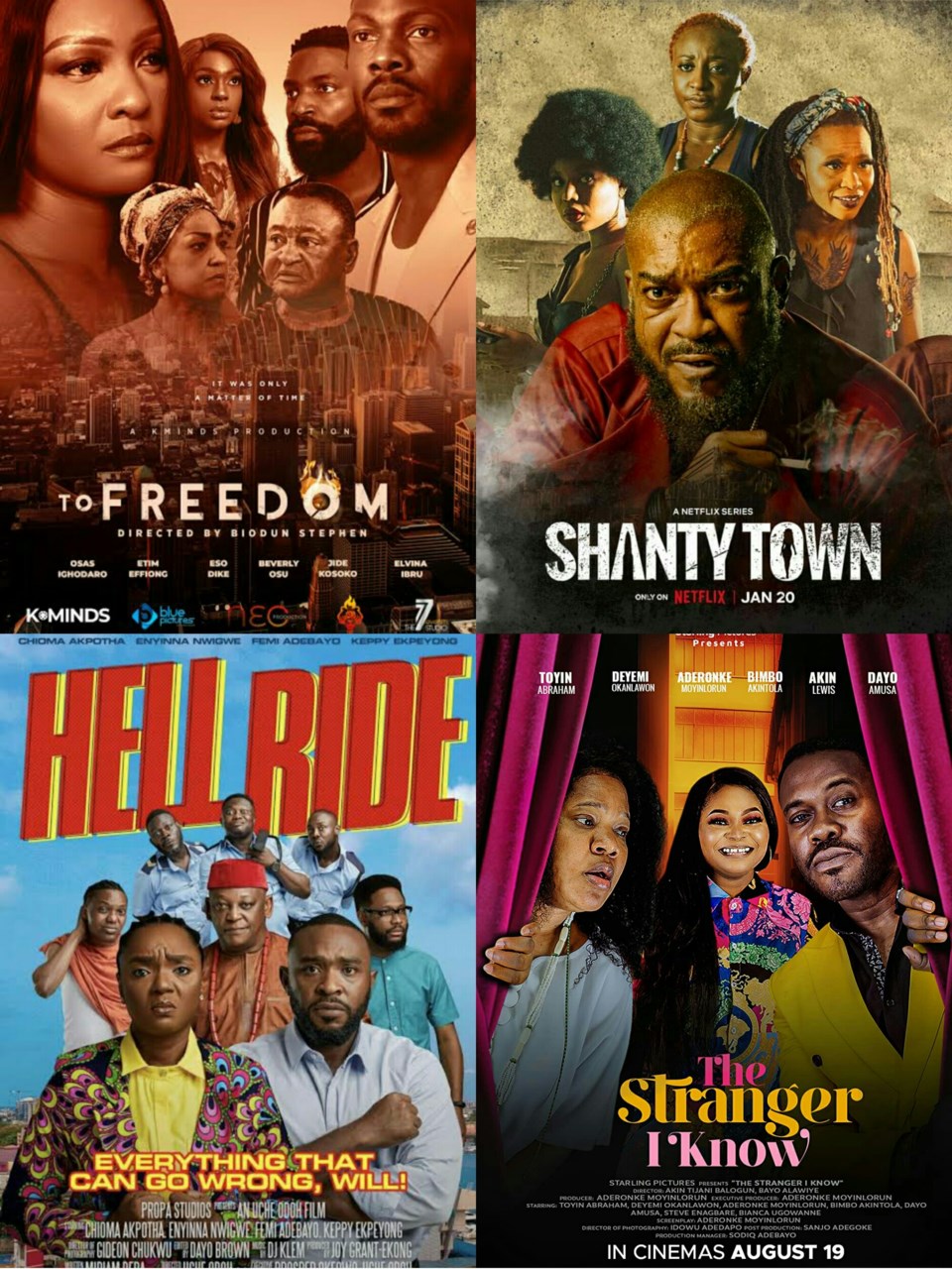 ALIMOSHO WEEKEND FAAJI Movies worth watching this weekend
