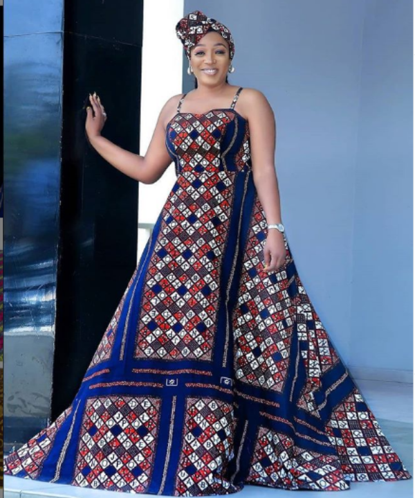 Join the maxi dress wagon with these Ankara maxi dress styles