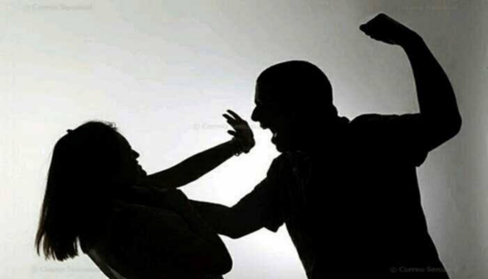 Pictorial representation of an abusive partner 