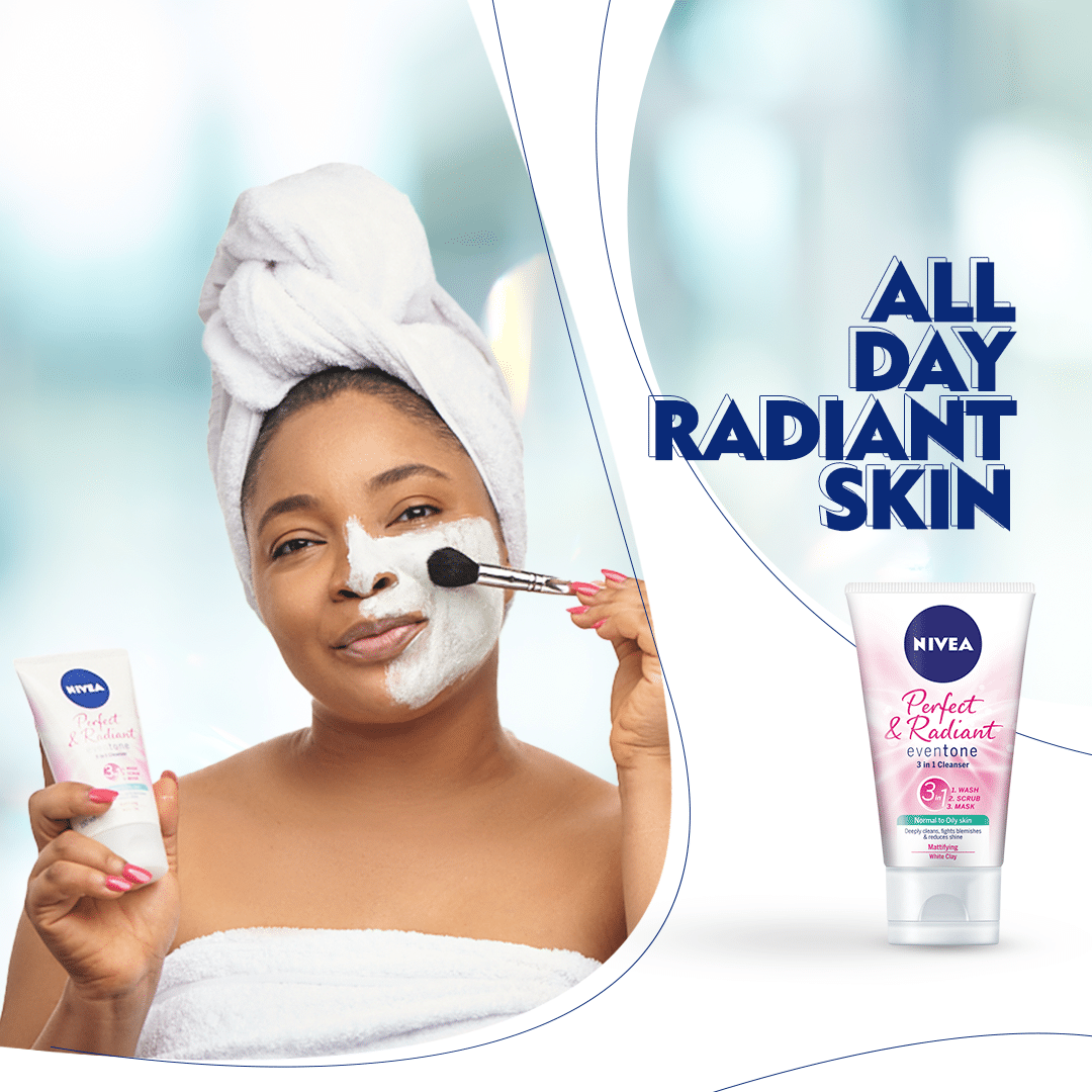 How to look after your greasy skin; stepbystep guide from Nivea