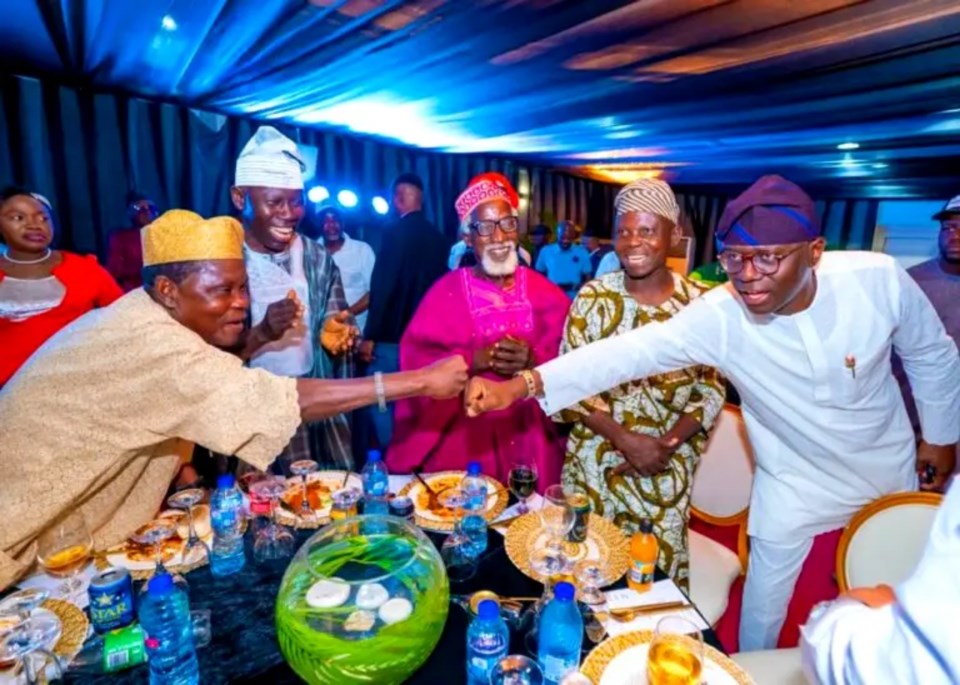 Sanwo-Olu and the Nollywood practitioners