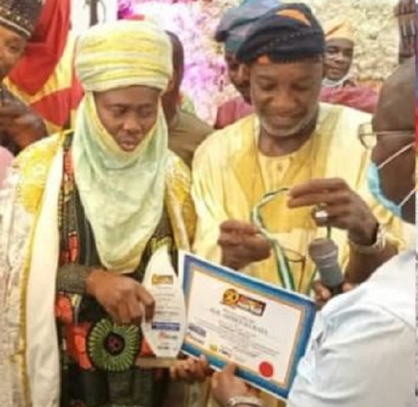 Sarki Alimosho overall bags awards for growing inter ethnic, communal peace
