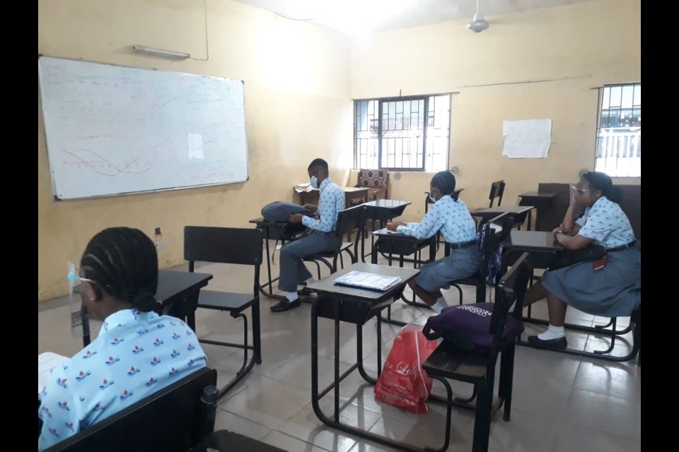 Students back in classroom