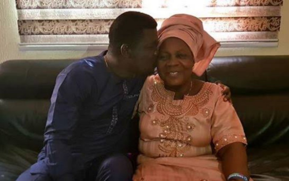 Seyi Law and Mom 