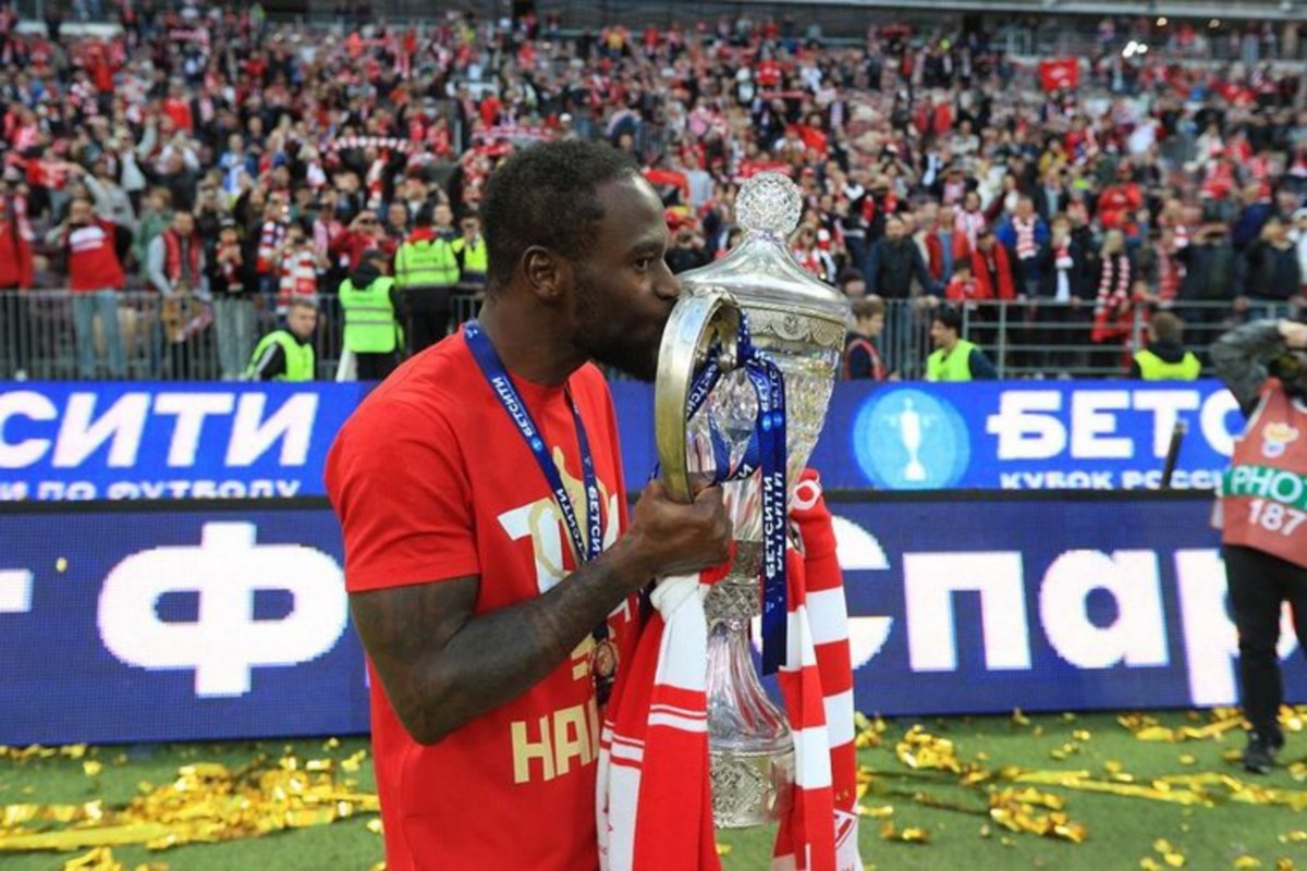 Nigeria's Moses helps Spartak Moscow end five-year wait to win Russian Cup