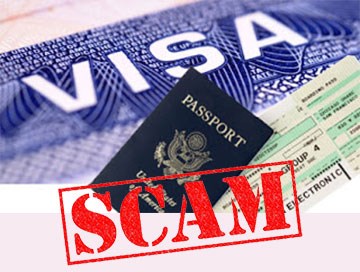 Visa scam