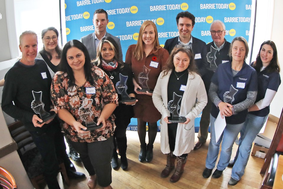 Barrie's changemakers gathered to celebrate the BarrieToday 2023 Community Builders Awards / Kevin Lamb / BarrieToday