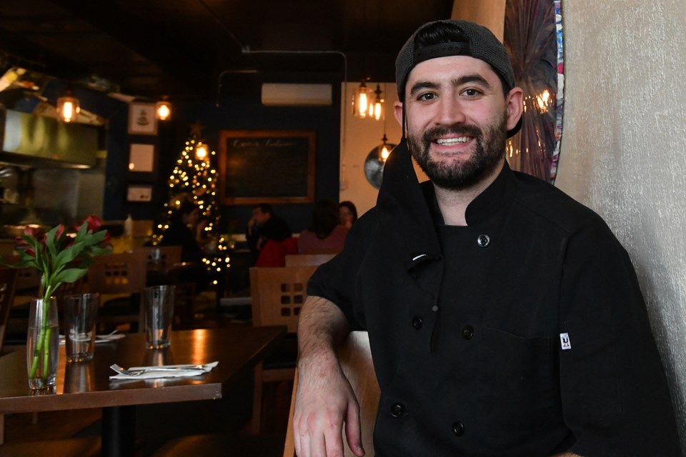 Groovy Tuesday's Bistro chef Justin Denman oversees the fine-dining menu of the downtown eatery.